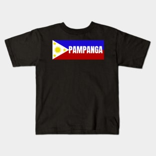 Province of Pampanga in Philippines Flag Kids T-Shirt